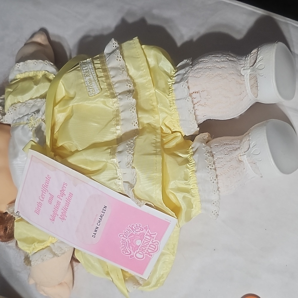 Cabbage Patch Doll with Birth Certificate and Adoption Records - Picture 2 of 12